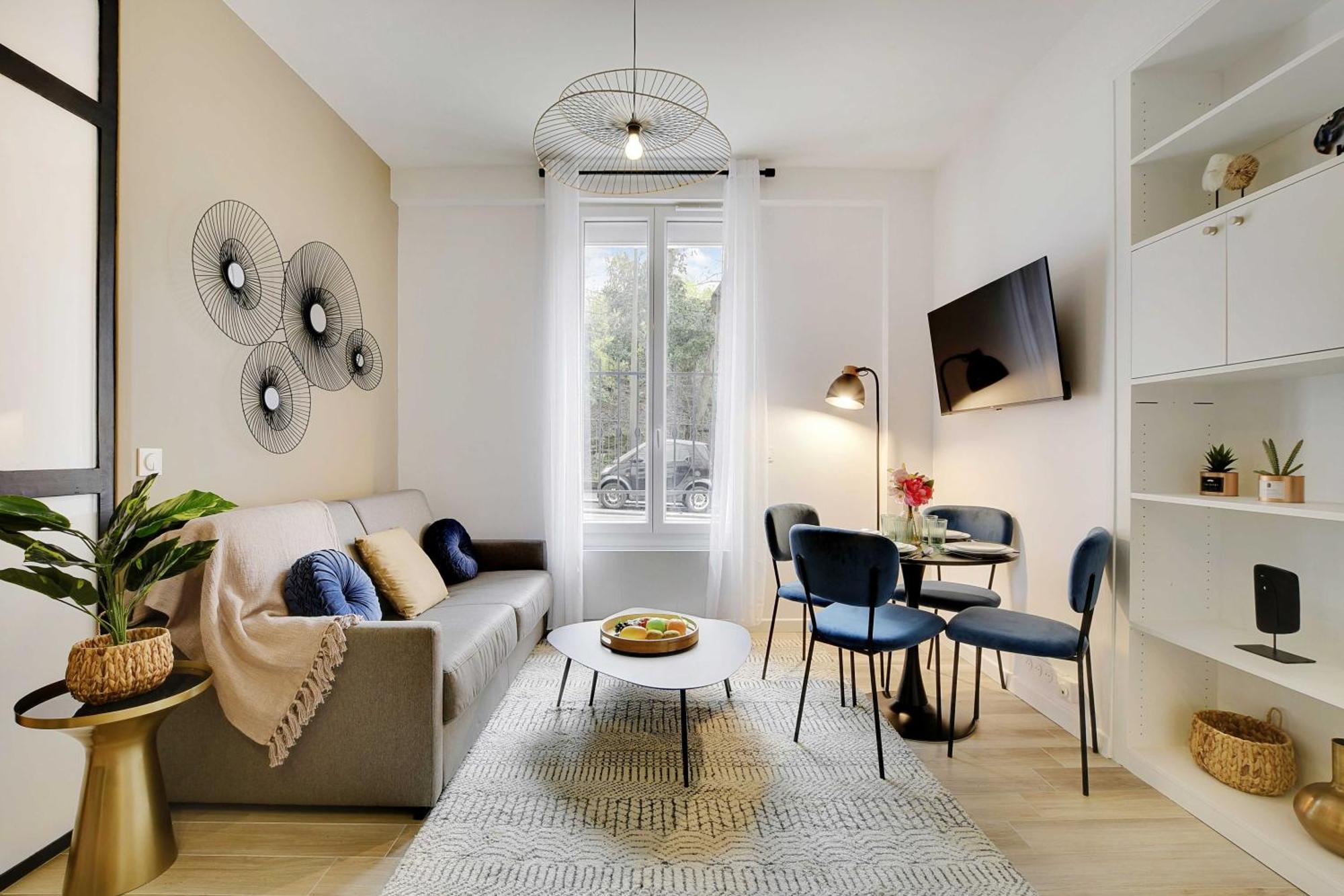 Lovely Apartment - 1Br-4P - Buttes-Chaumont ปารีส ภายนอก รูปภาพ