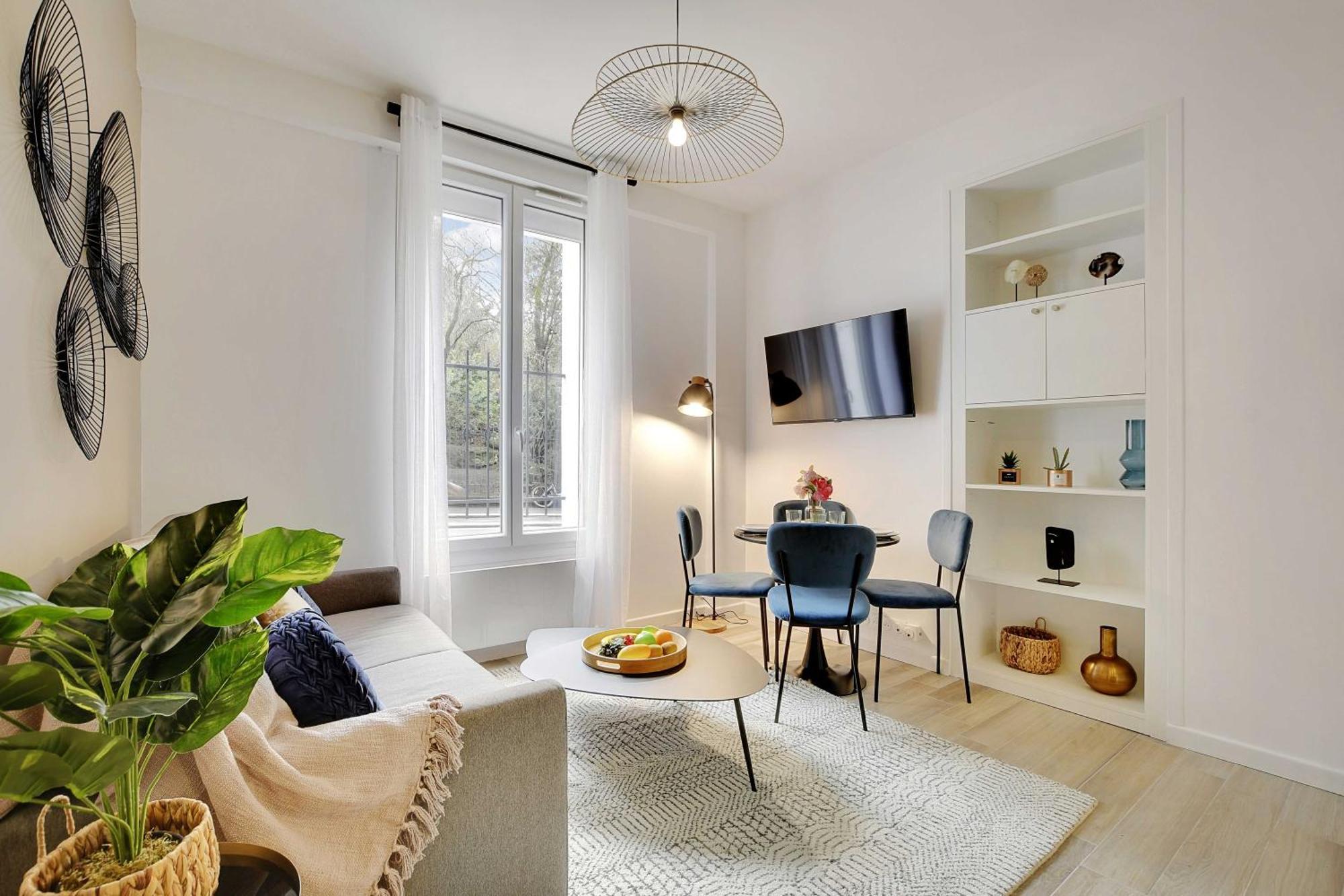 Lovely Apartment - 1Br-4P - Buttes-Chaumont ปารีส ภายนอก รูปภาพ